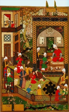 Islamic Miniature 17 Oil Paintings